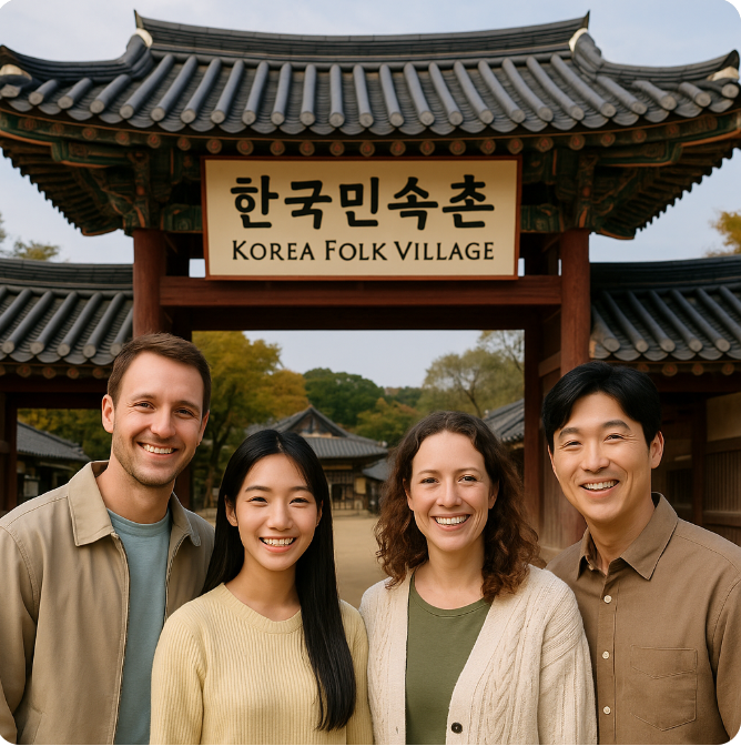 a group of people posing for a photo